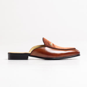 Damas backless slip on - Brown