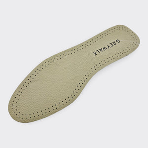 Leather Insole - Beige